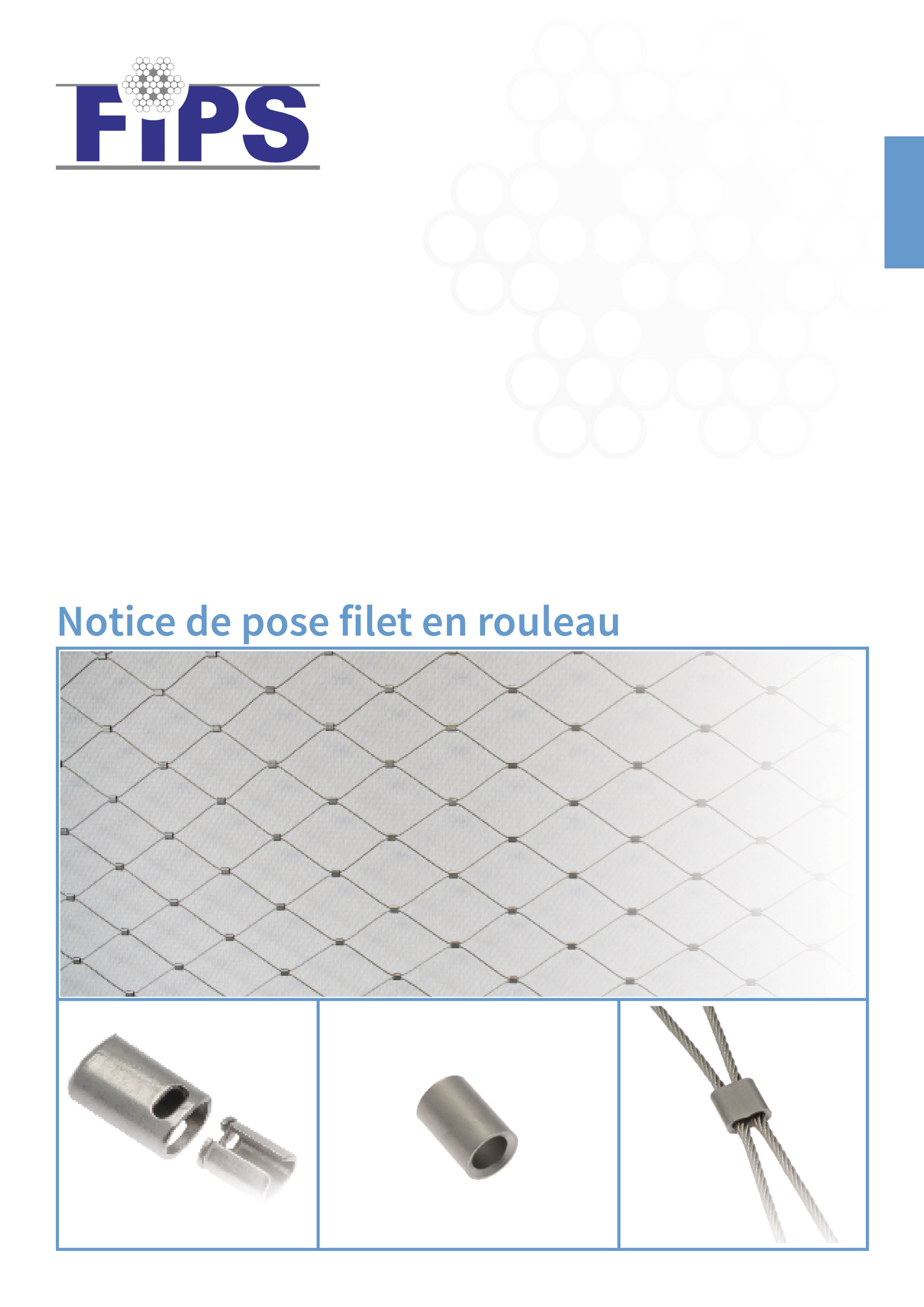 Notice de pose filet en inox